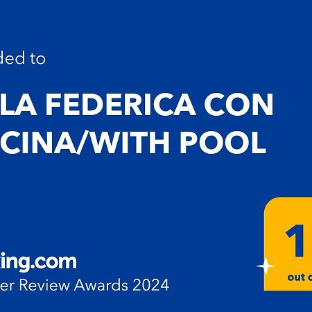Villa Federica Con Piscina/With Pool Santa Maria Del Focallo Luaran gambar