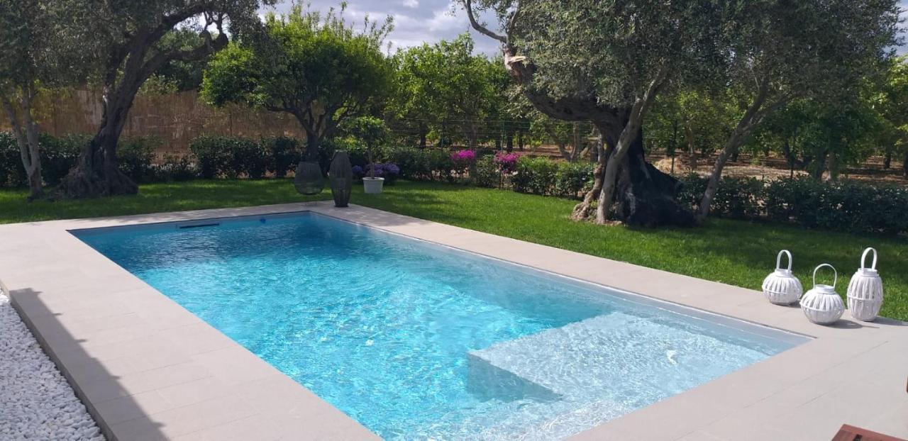 Villa Federica Con Piscina/With Pool Santa Maria Del Focallo Luaran gambar