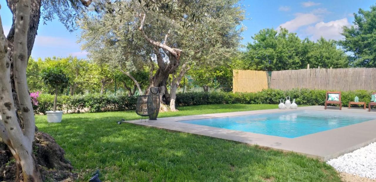 Villa Federica Con Piscina/With Pool Santa Maria Del Focallo Luaran gambar