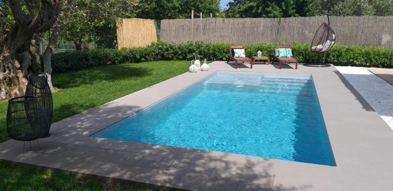Villa Federica Con Piscina/With Pool Santa Maria Del Focallo Luaran gambar